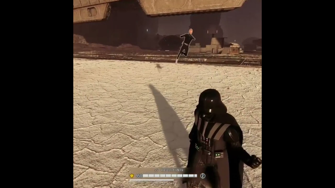 The BEST way to start a duel with Vader Star Wars Battlefront 2