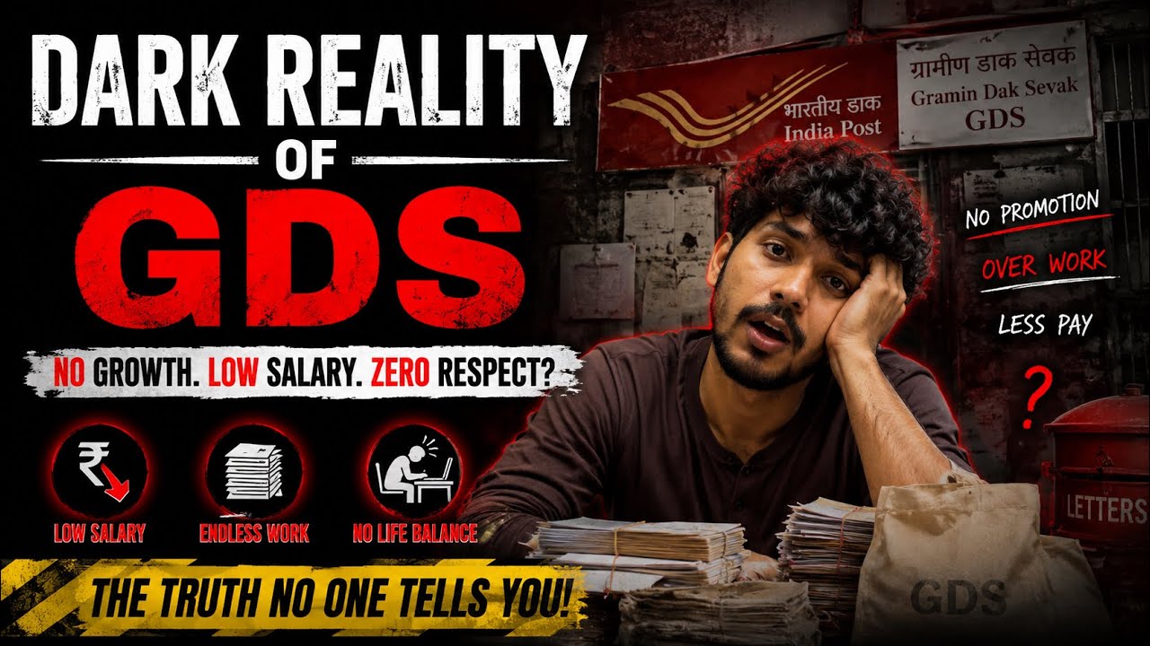 India Post Gds Dark Reality 😨 | Workload, Target and Salary 