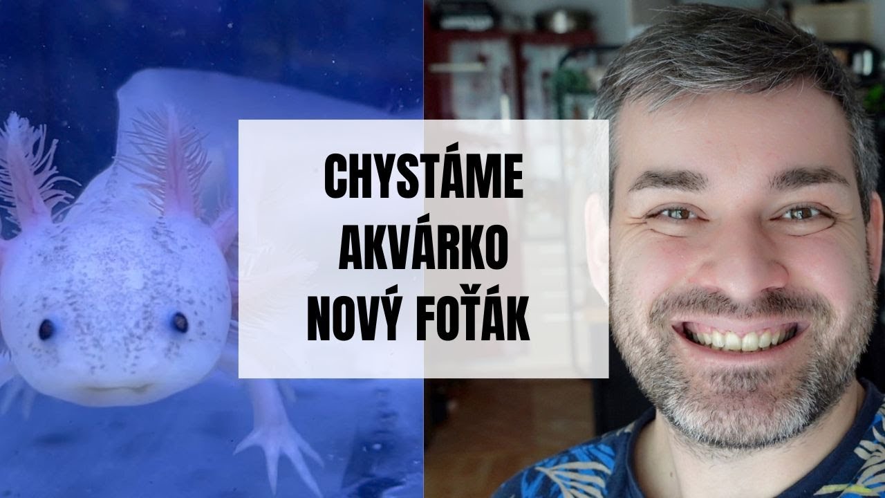 VLOG | akvaristická burza, nová vlogovací kamera