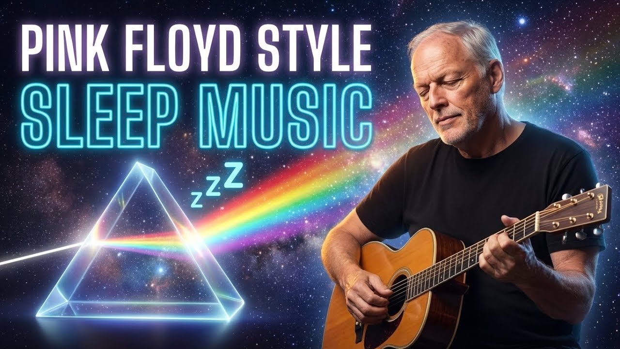 ⏳ 3 часа глубокого сна: гитарная атмосфера в стиле Pink Floyd 🎸🌌