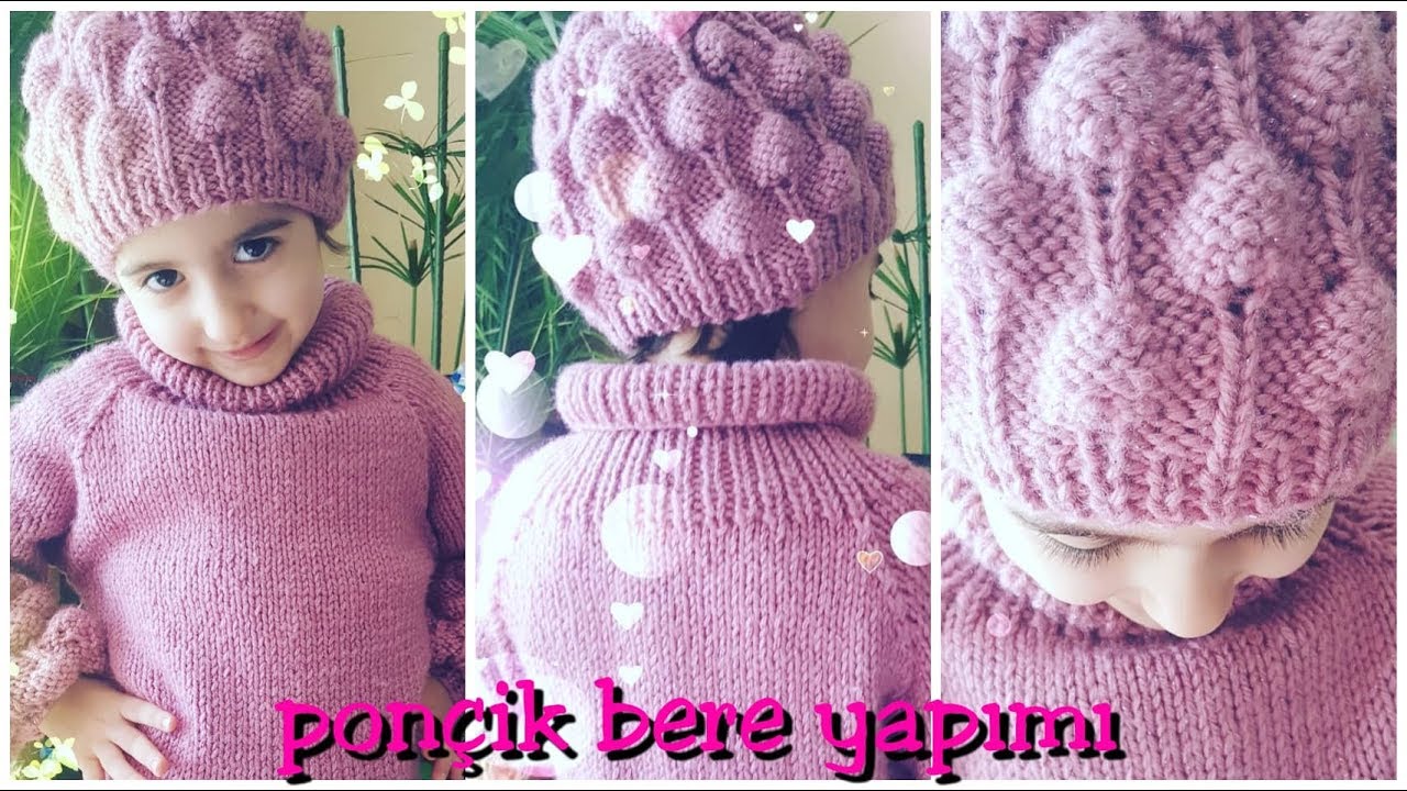 PONÇİK - AHUDUDU ÖRGÜ BERE YAPIMI