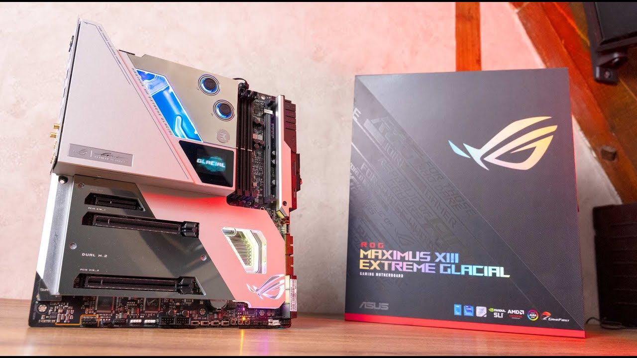 UNBOXING : ASUS ROG MAXIMUS XIII EXTREME GLACIAL