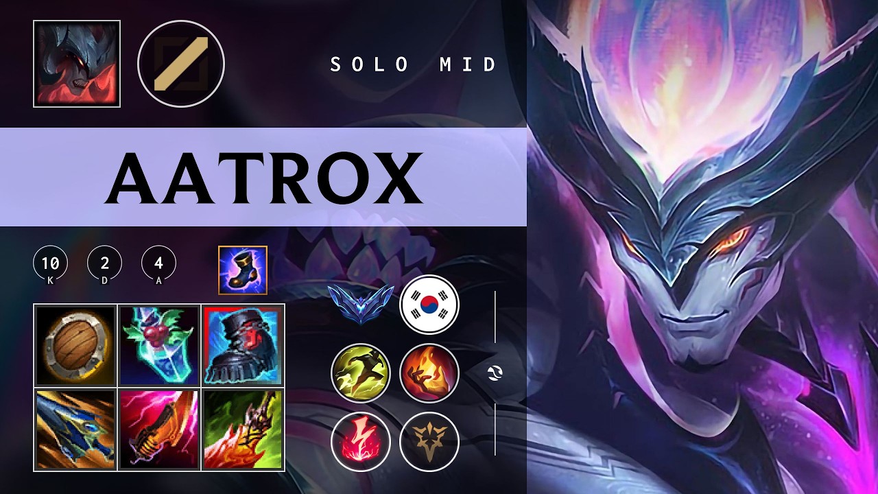 Aatrox Mid vs Syndra - KR Diamond Patch 26.04