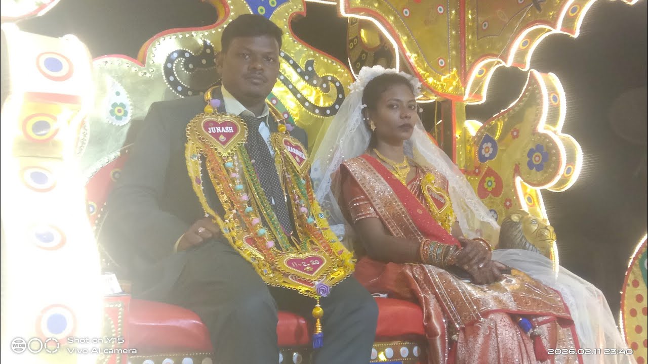 JUNASH WEDS AKARSHITA MARRIAGE DENCE PROGRAME RAYAGADA 