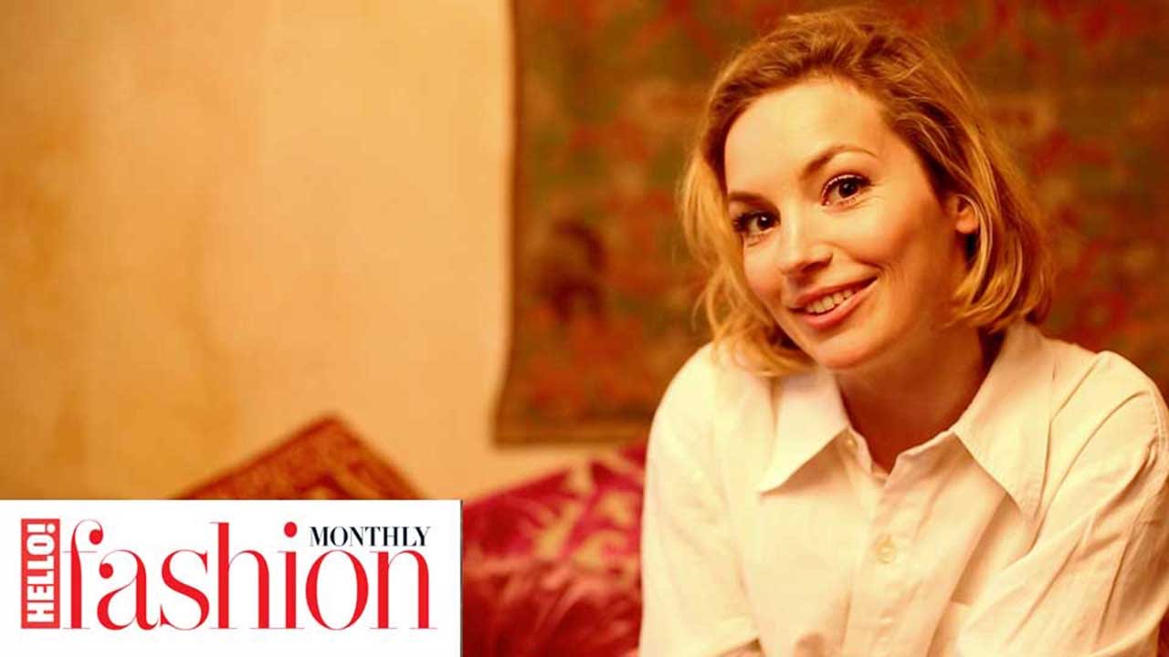 Actress Perdita Weeks takes HFM behind the scenes of our exclusive photoshoot