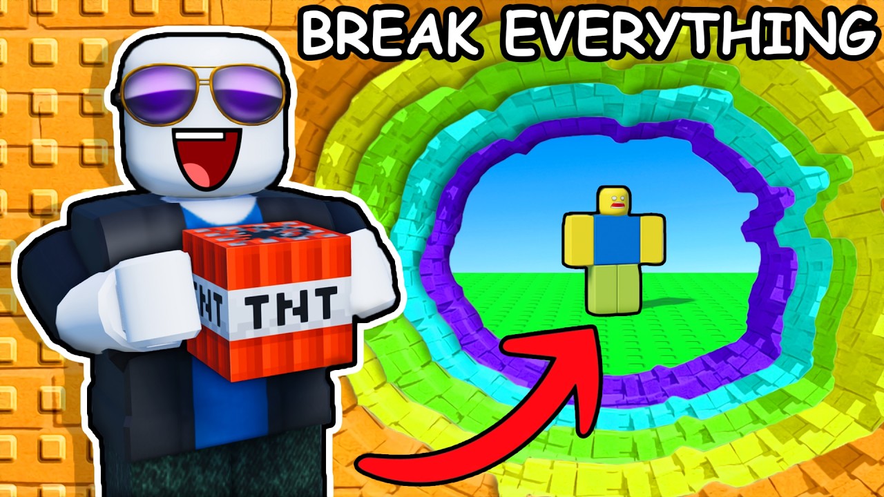 Breaking EVERYTHING in Roblox...