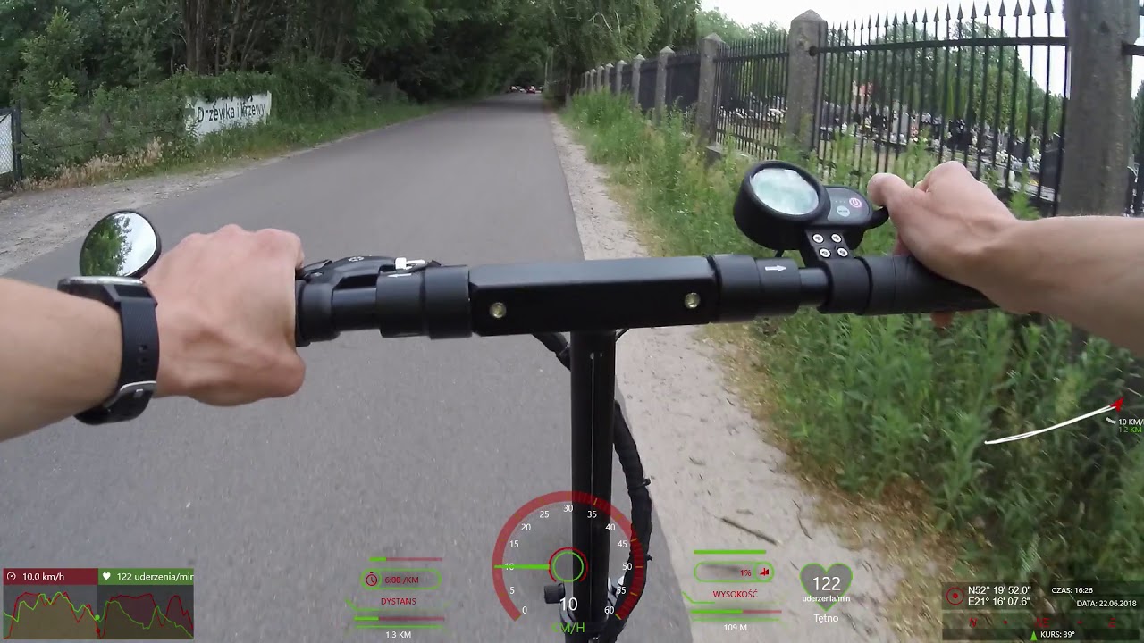SpeedWay Mini 4 pro - Pierwsze kilometry + GPS