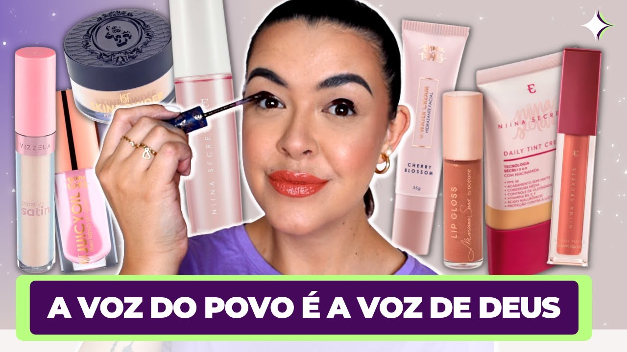 RANKING DE MAQUIAGENS FAVORITAS DAS SEGUIDORAS🔥 | #melhoresmaquiagens  #colabdasamigas