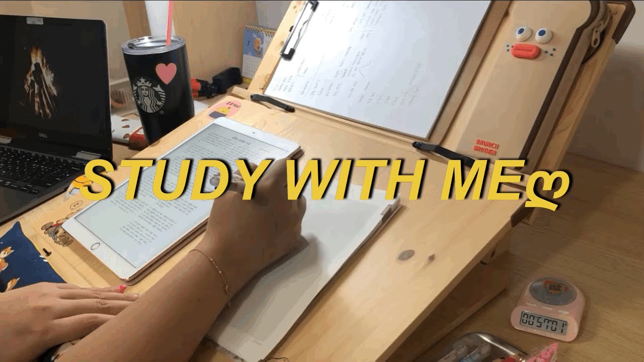 STUDY WITH MEㅣ1시간 30분 같이 공부해요📚