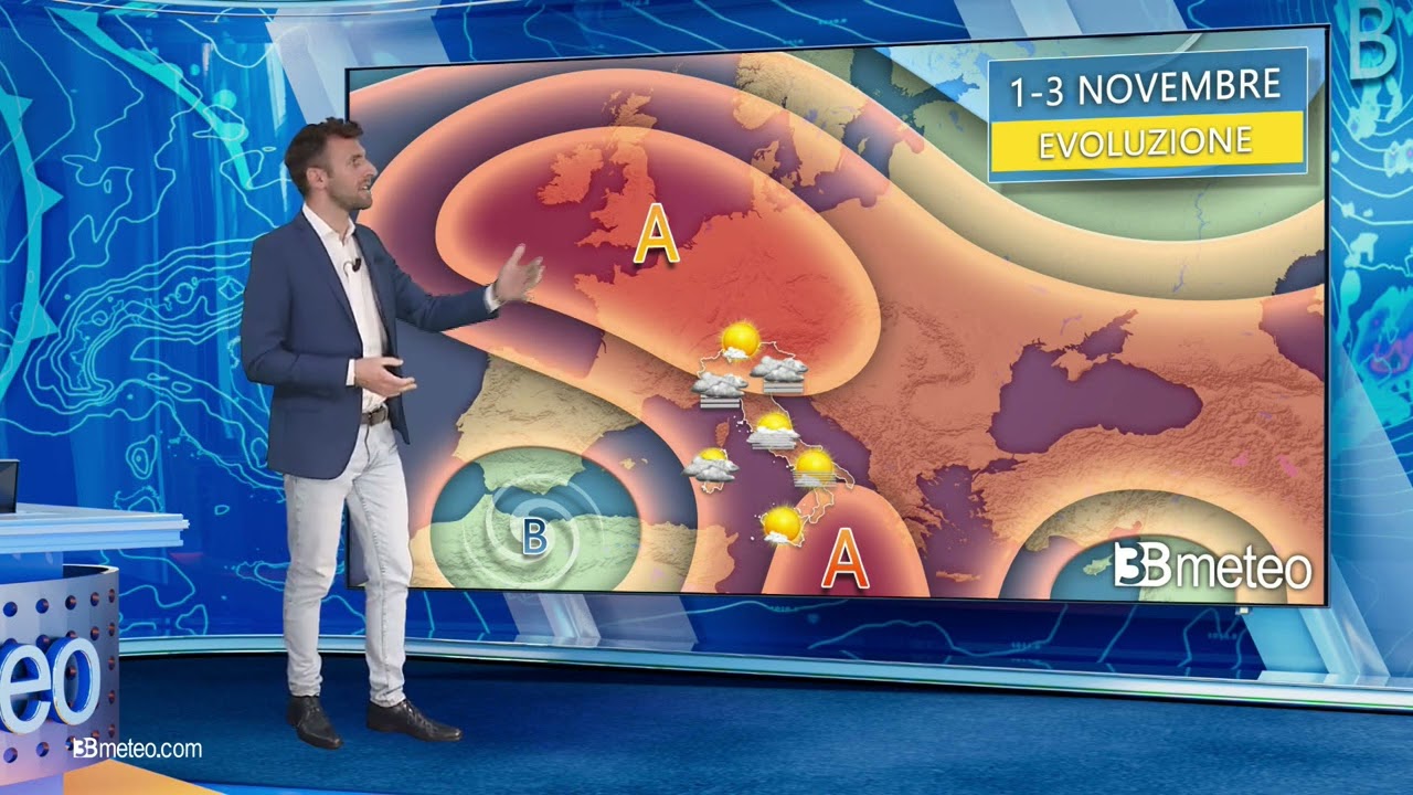 Devastante alluvione a Valencia; mentre in Italia fortunatamente rimonta l'alta pressione