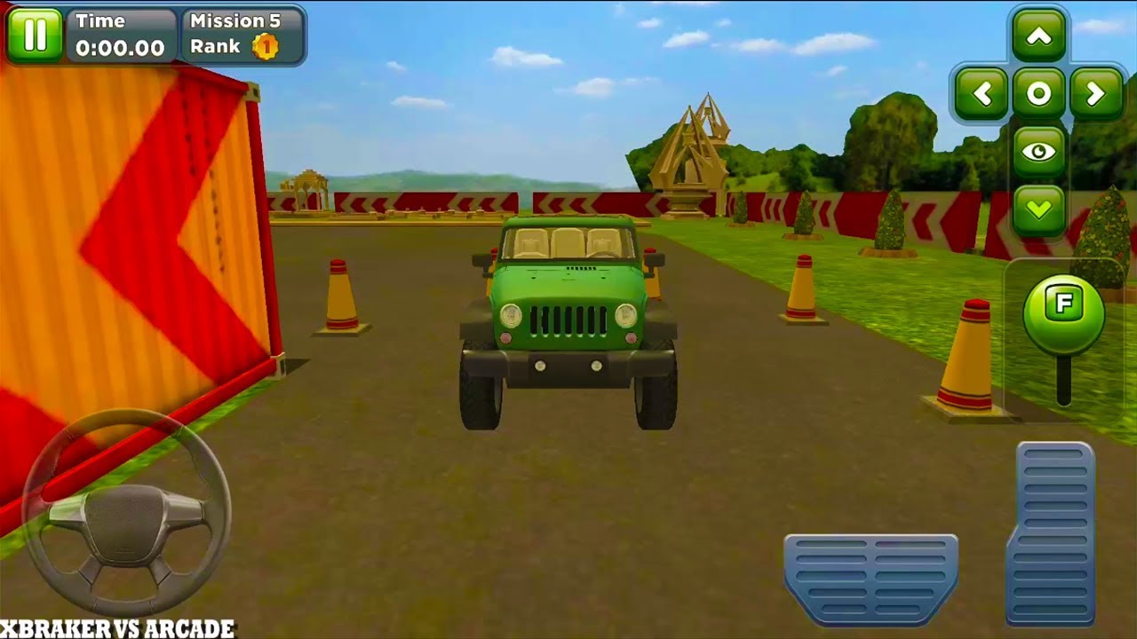 Obstacle Course Car Parking Android Gameplay #1