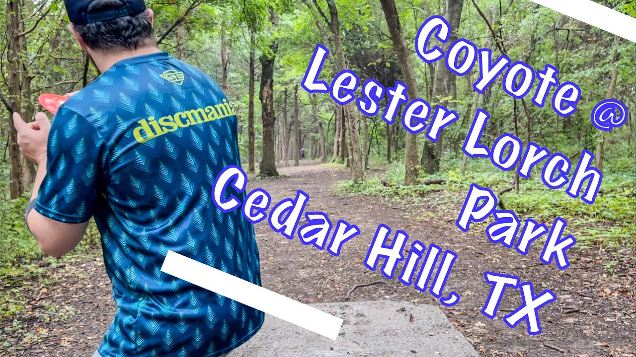 Coyote Disc Golf Course at Lester Lorch Park in Cedar Hill Texas