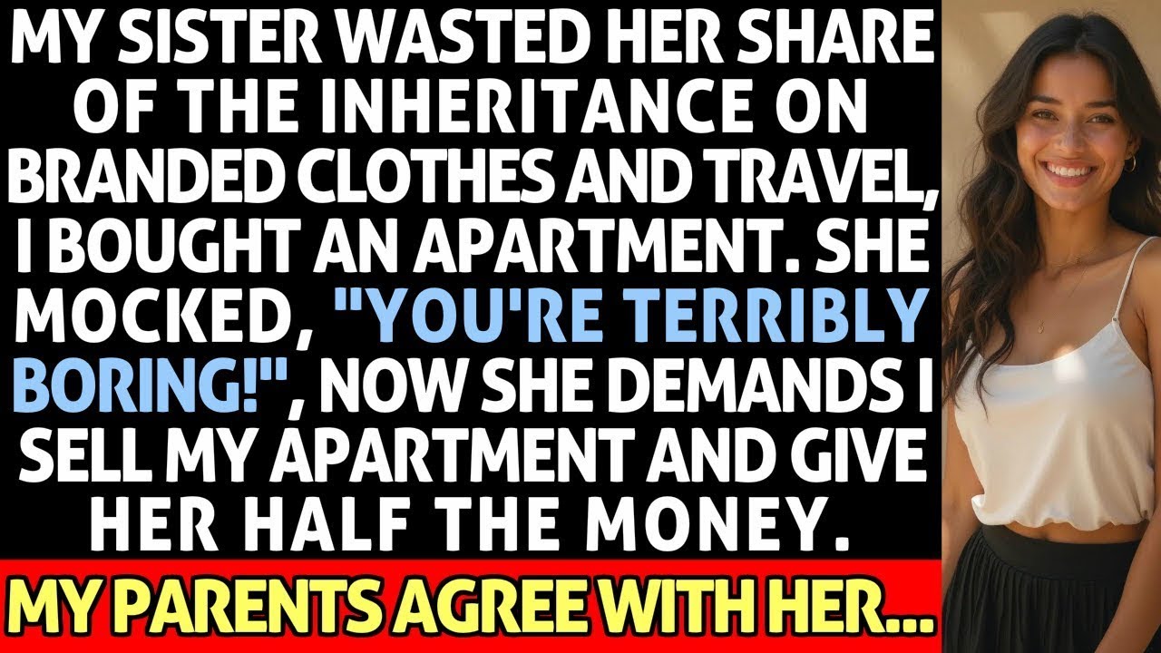 My Sister Wasted Her Share Of The Inheritance On Branded Clothes And Travel, Now She Demands...