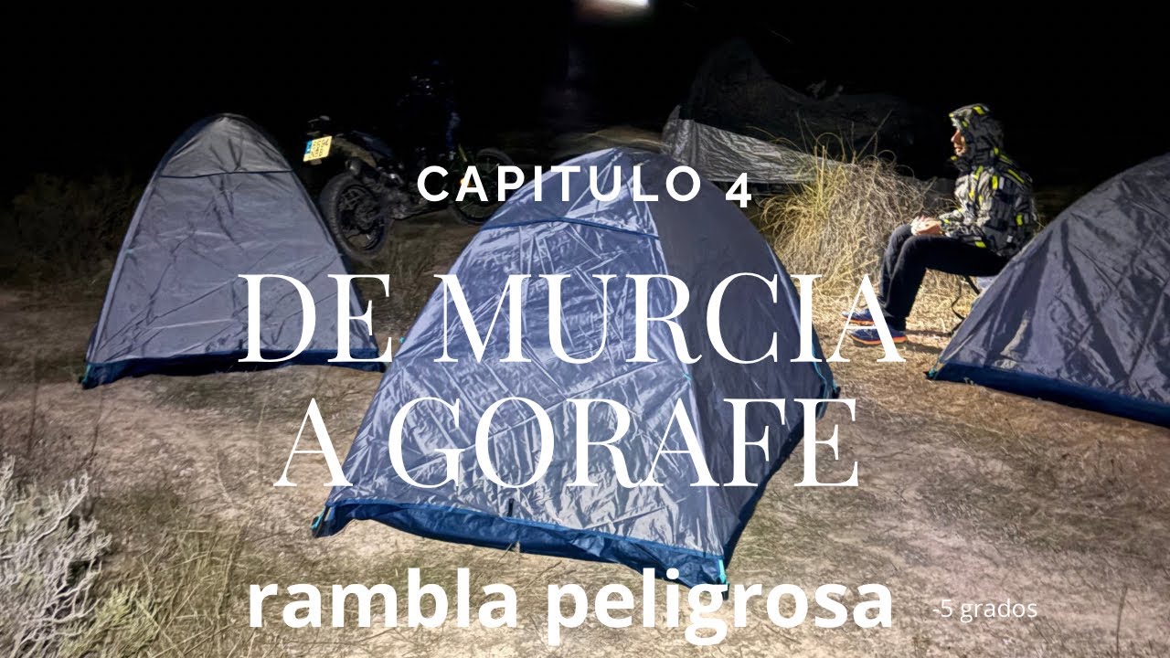 Gorafe en moto trail 