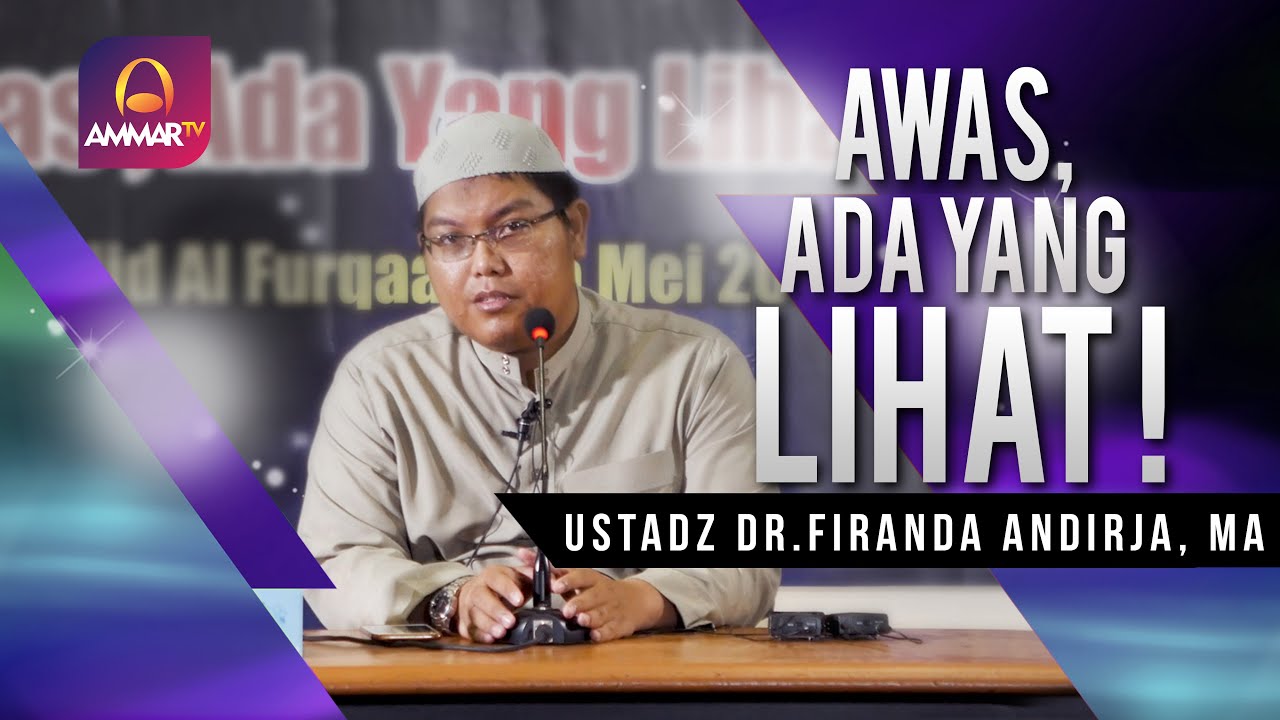 BERMAKSIAT TATKALA SENDIRI || USTADZ DR FIRANDA ANDIRJA, MA