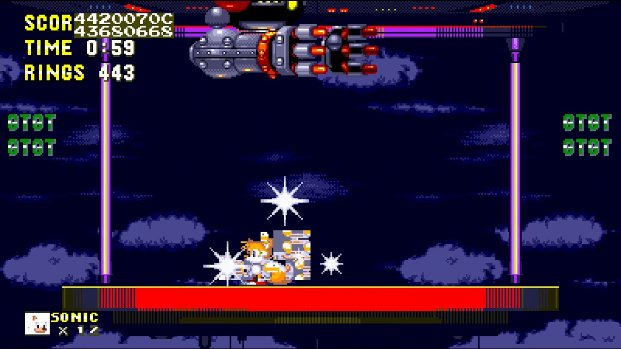 Sonic 3 A.I.R. Invisible Drowning Hyper Sonic Bug (and more)
