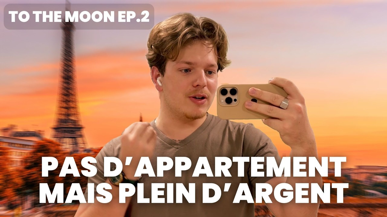 Retour à PARIS pour faire 100K/mois mais je suis en AUBERGE... (TTM EP. 2)