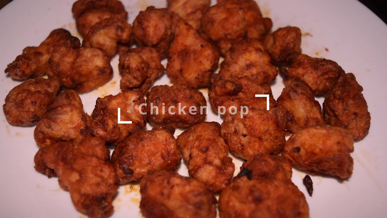 Chicken POP CORN - How To Make Chicken Pop corn  At Home 🍿 #easy #tasty  #crispy 😋