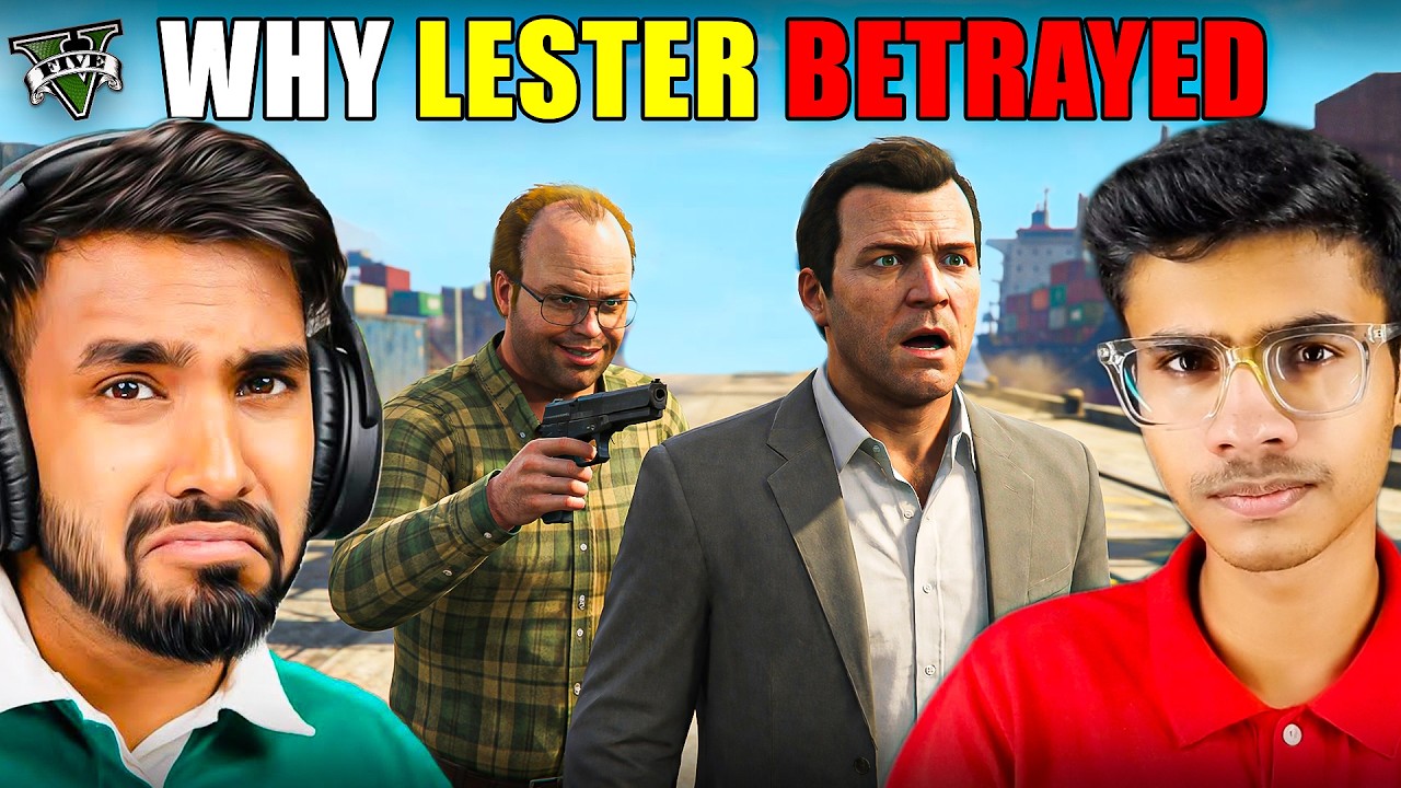 Why Lester Betrayed Techno Gamerz In GTA 5 Real Life *Secret Revealed*