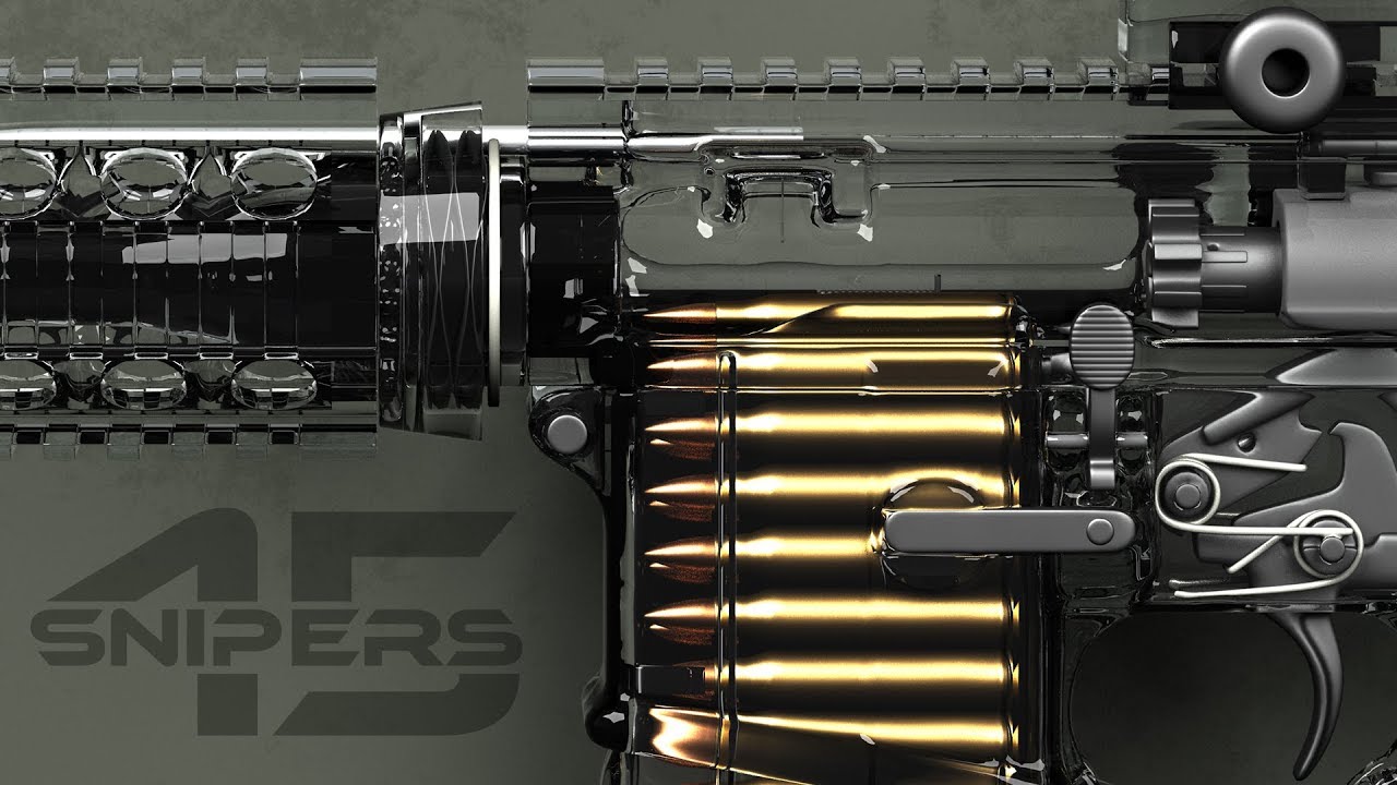 A Glass AR-15? 3D Animation