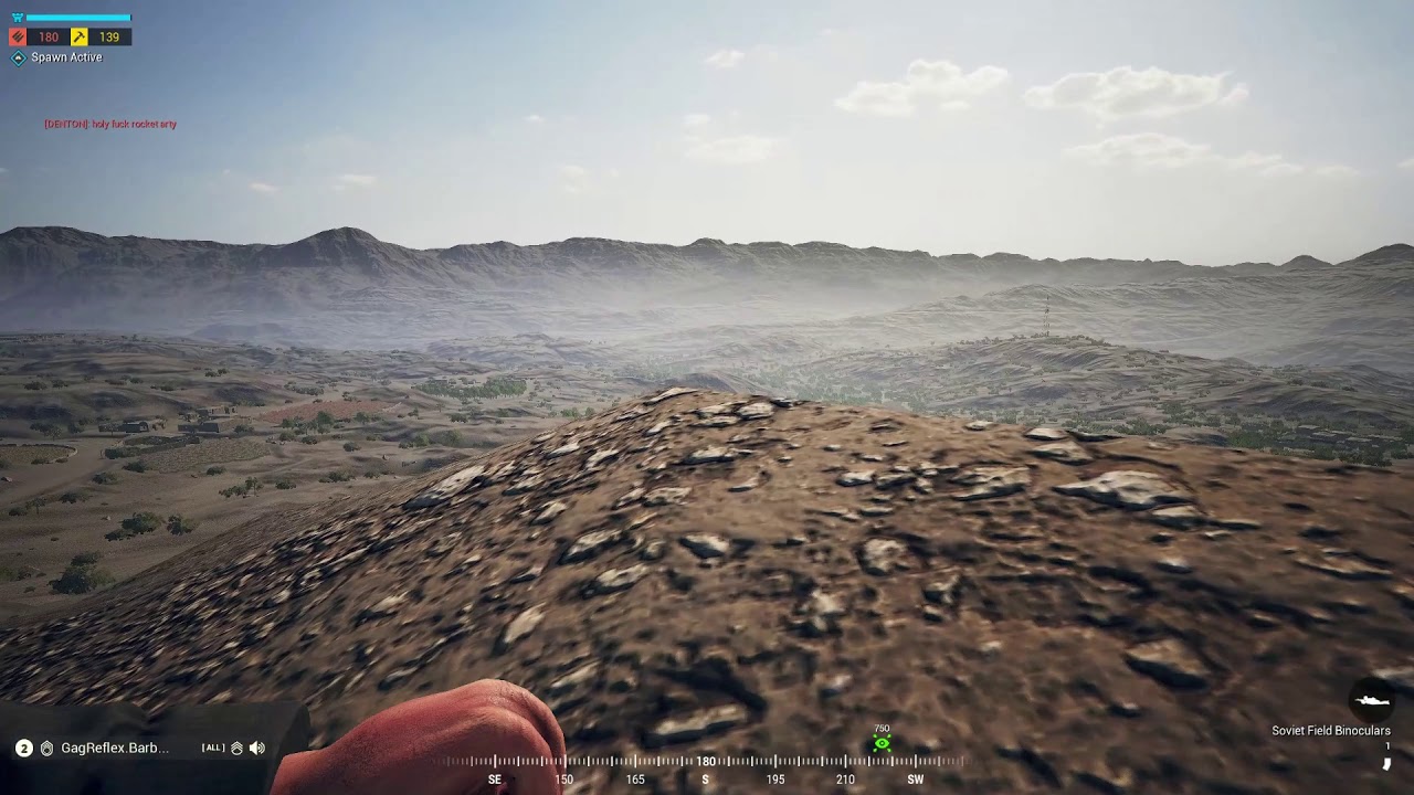 Decent rocket technical barrage - Squad V14