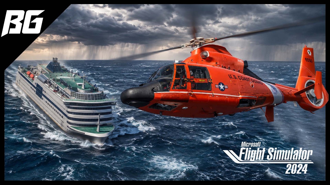 Emergency Cruise Ship Medevac - Coast Guard Miami