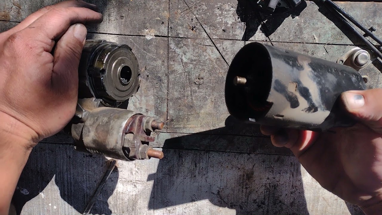 DESARME y LIMPIEZA de MOTOR de ARRANQUE