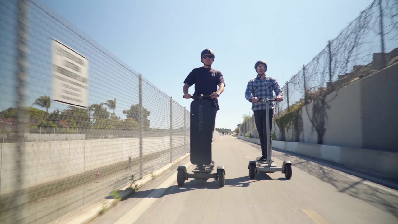 Street or Trail - No Limits with the CycleBoard Rover!