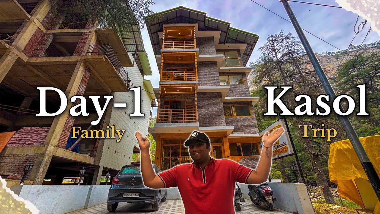 Finally in Kasol! 🏔️ Day-1 Vlog | Room Dhunda Aur Kasol Ghum Liya 🤗|VLOG294|