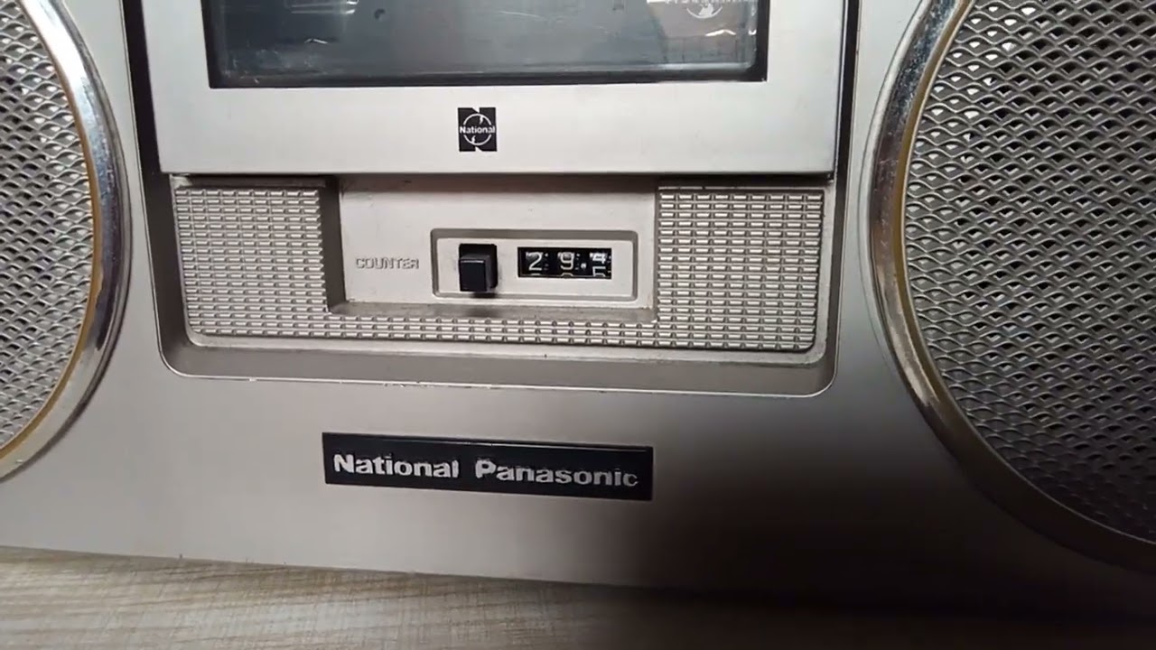 FOR SALE VINTAGE RX 5090T HEVY DUTY NATIONAL PANOSONIC TAPE REACORDER ALL WARKING 