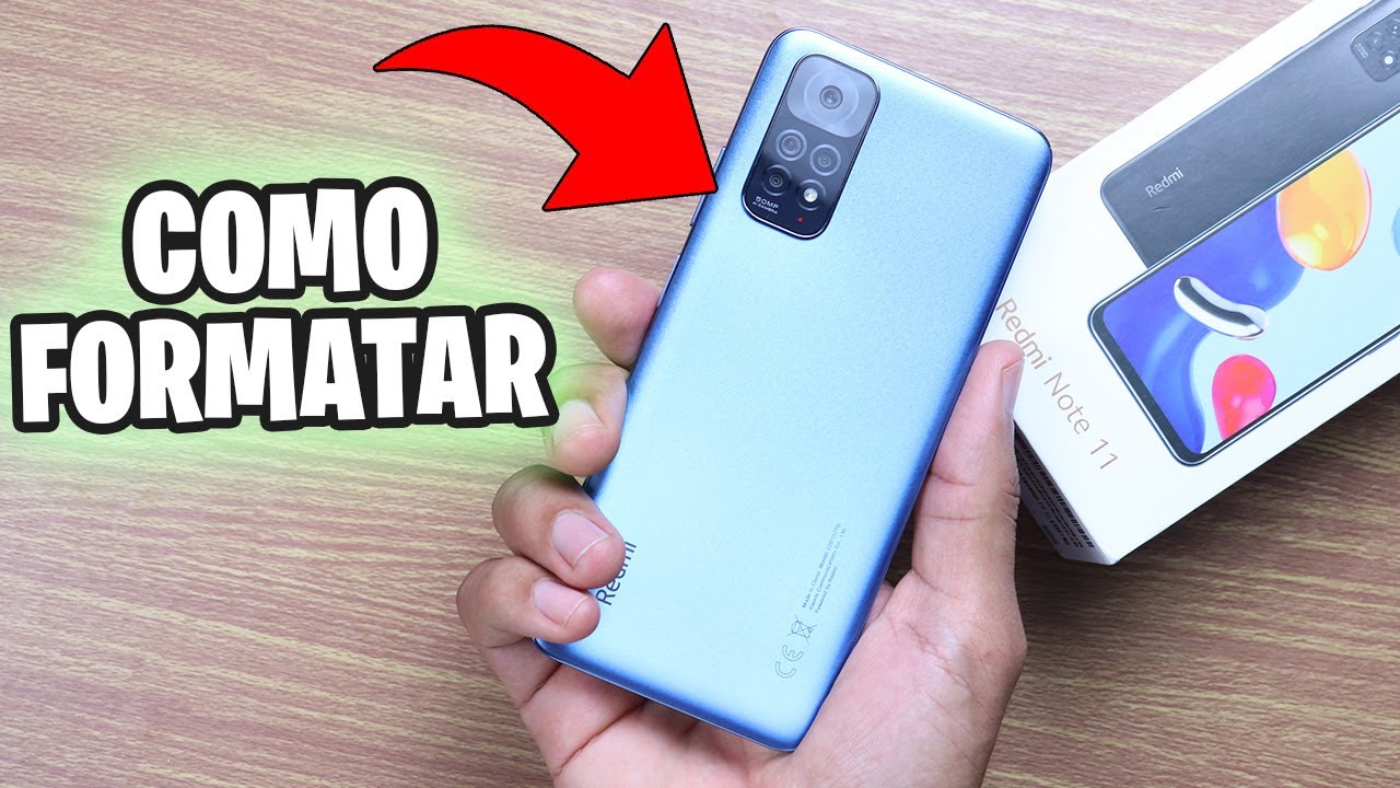 Como FORMATAR o Redmi Note 11 corretamente (Passo a passo)