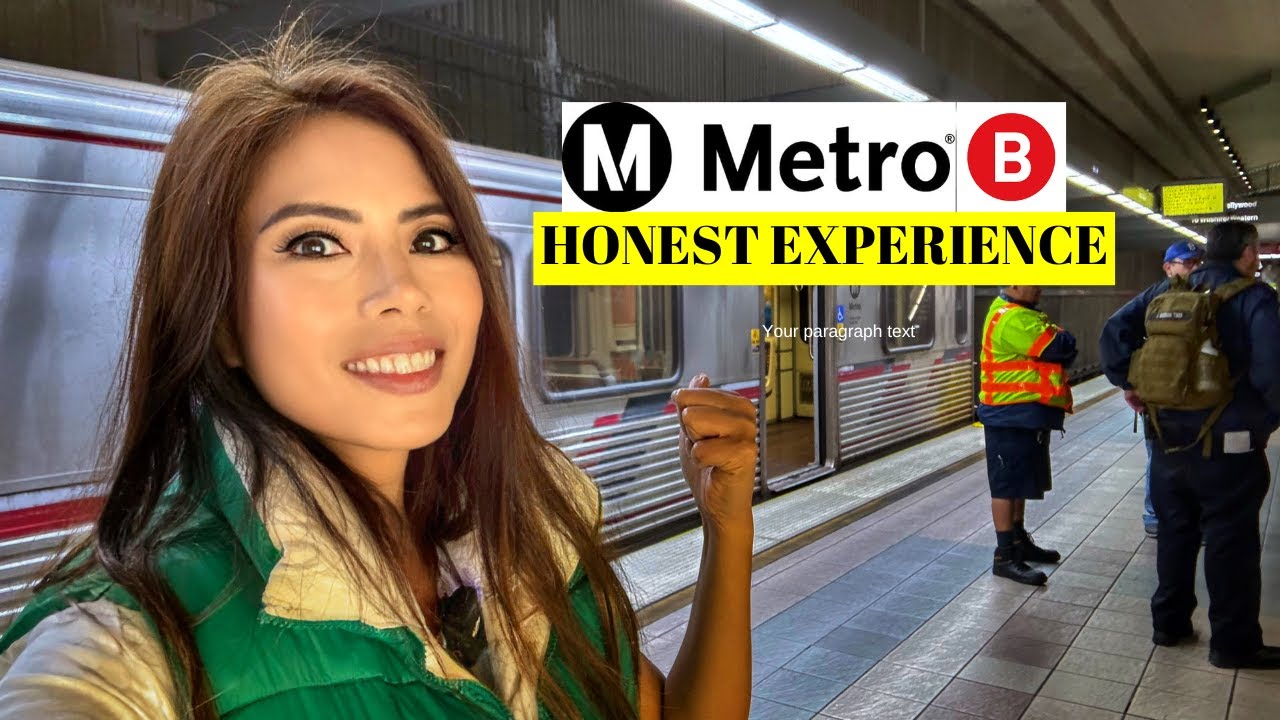 Los Angeles METRO B (Red) line 🚆 Honest Experience