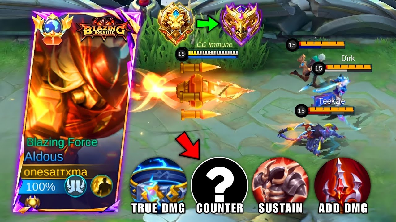 ALDOUS BEST SOLO GUIDE TO RANK UP FASTER IN 2025! (best build to counter meta heroes in explane)