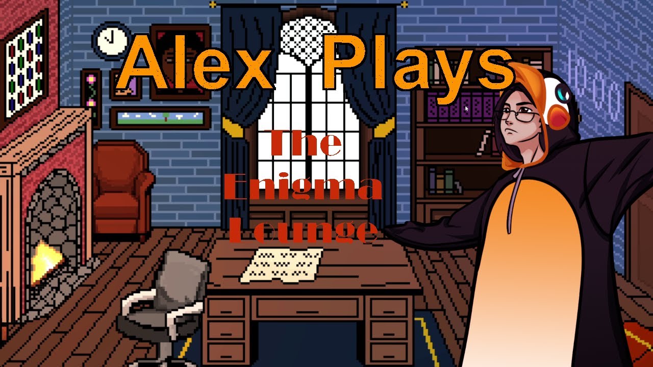 An Escape Room with Great Art and Fun Puzzles but very short. - The Enigma Lounge - Alex Plays