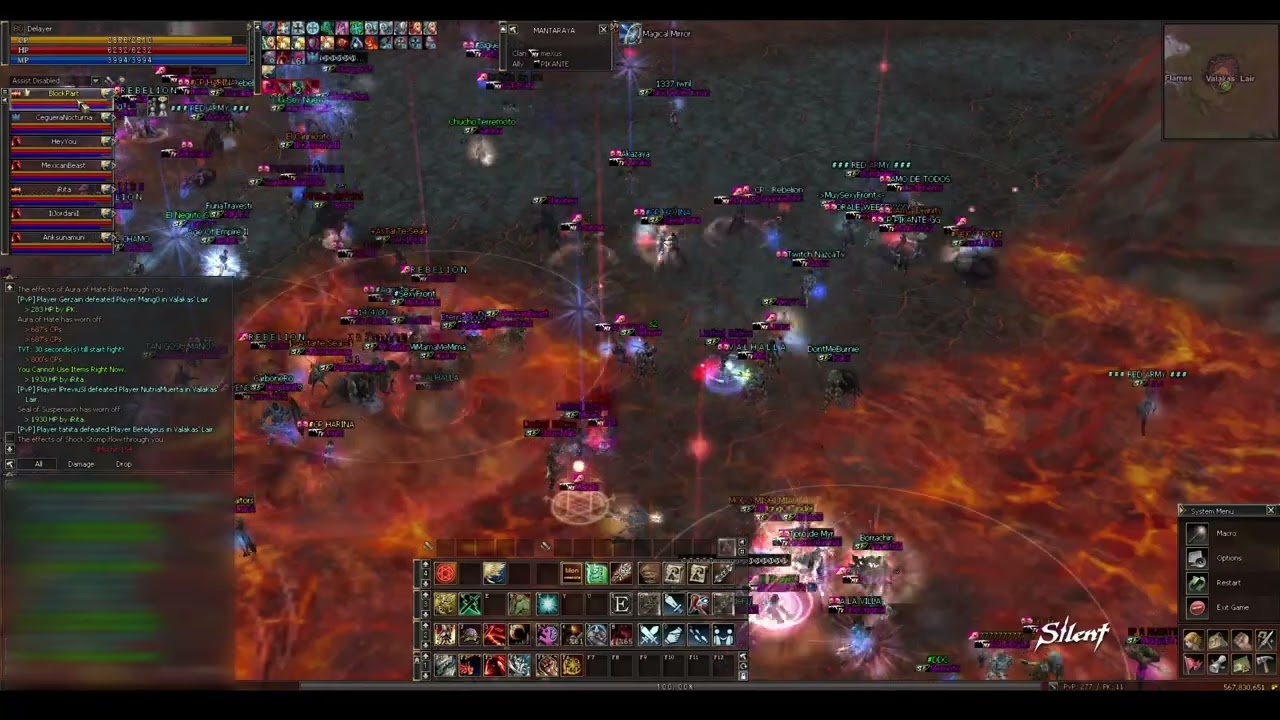 L2 Sudamerica - VALAKAS 14-08-23  / Mago-Sorcerer/Archmage