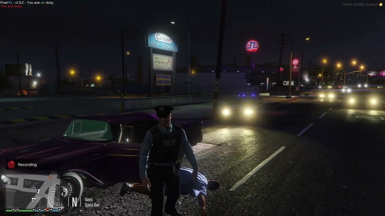 FIVM Police Patrol with Wings Gaming and Sheepdog