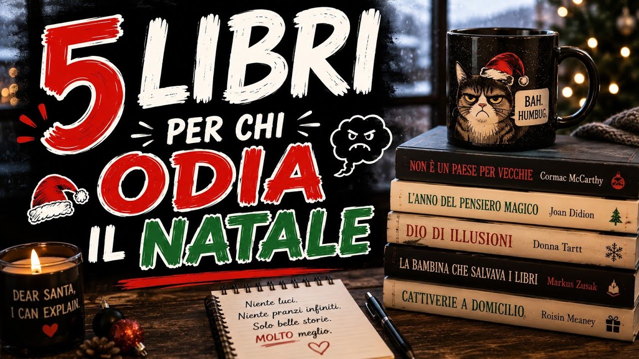 Odio il Natale! 5 libri perfetti per chi detesta le feste