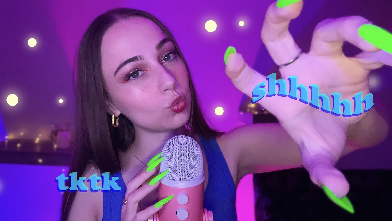 Mind Melting ASMR ☆💕 mic pattern for sleep + tingles ☆💕