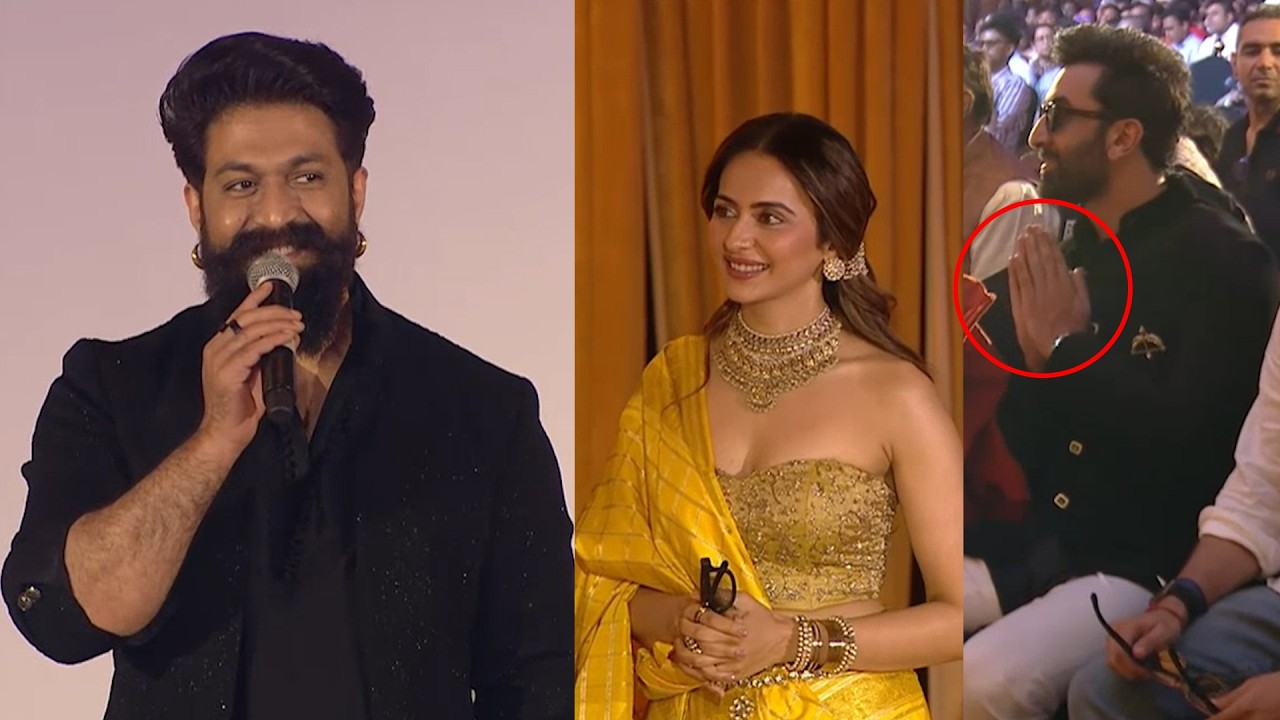 Actor Yash Speech at Pratham Sankalp Live | Namit Malhotra's Ramayana | Nitesh Tiwari