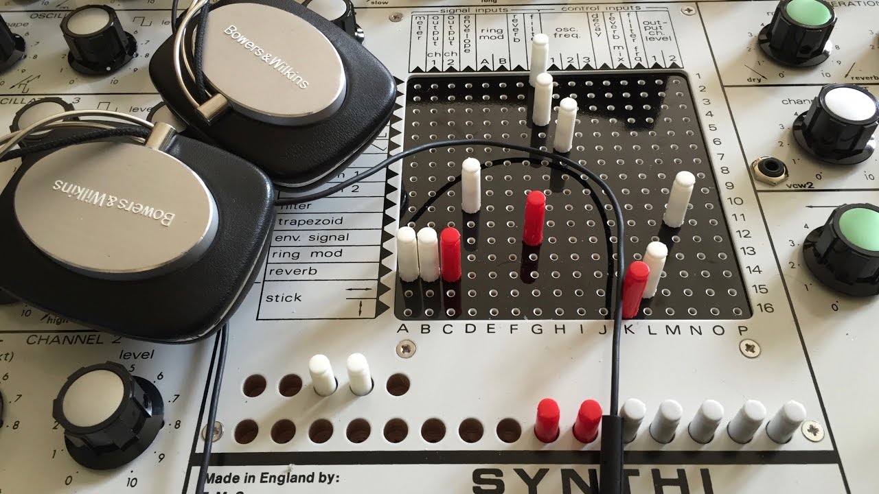 EMS Cornwall Synthi A sounds