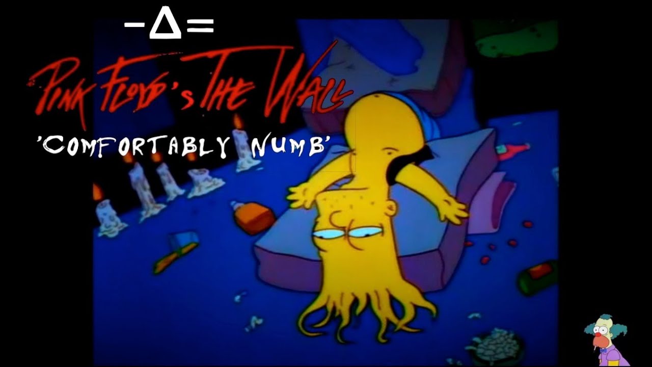 The Simpsons⚡Futurama vs. Pink Floyd - 'Comfortably Numb' 💉