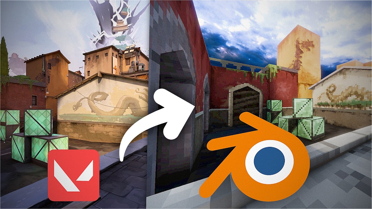 Как создавать окружения для PS1 в Blender!
