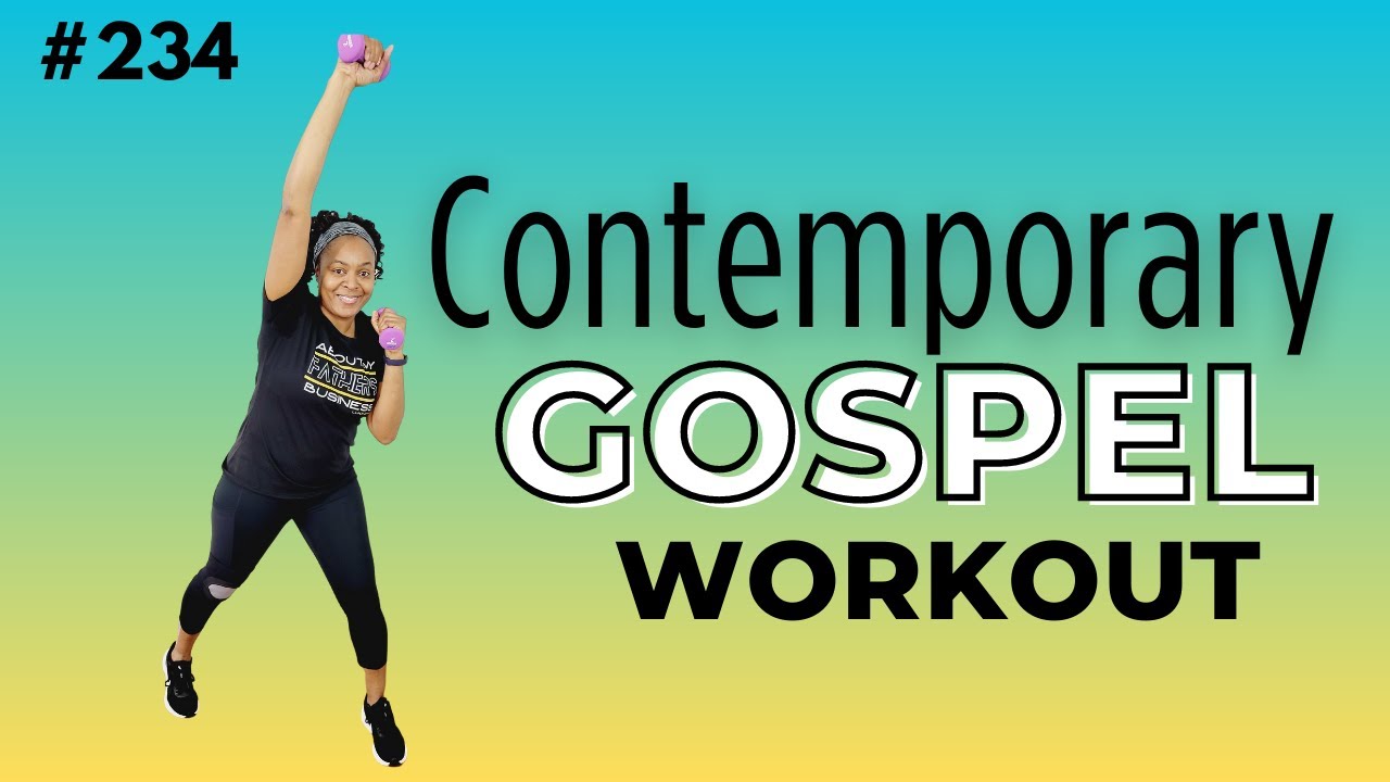 30 Min Low Impact Walking Workout #234 | Contemporary Gospel