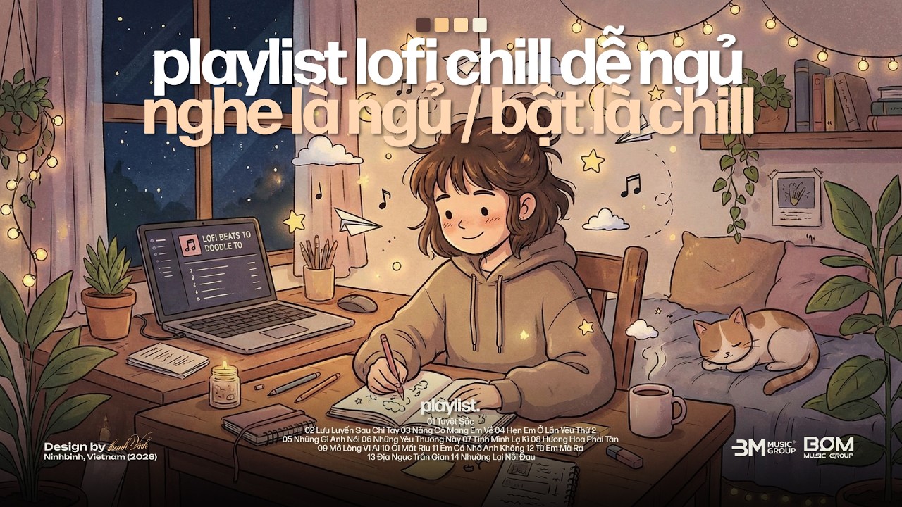 𝐏𝐥𝐚𝐲𝐥𝐢𝐬𝐭 𝐋𝐨𝐟𝐢 𝐂𝐡𝐢𝐥𝐥 𝟐𝟎𝟐𝟔 📻 Top Nhạc Lofi Chill Nhẹ Nhàng Giúp Bạn Ngủ Thật Dễ 2026🍂Nhạc Chill Dễ Ngủ