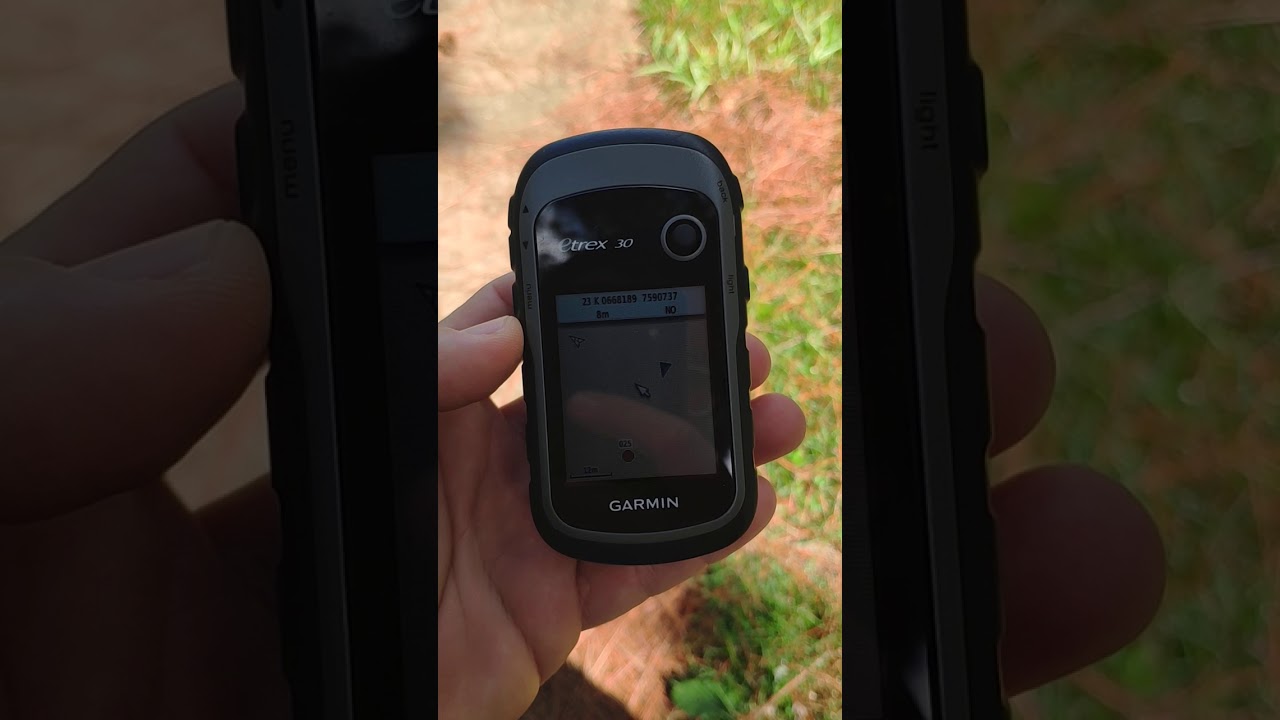 Localização de Ponto (navegação) com GPS de Navegação Etrex30