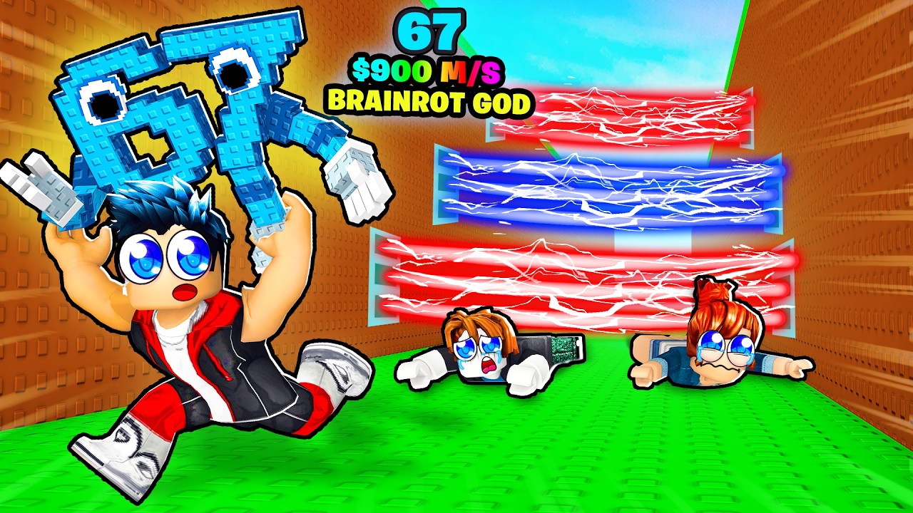 SAUTEZ LES LASERS Pour Les BRAINROTS Dans Roblox… !