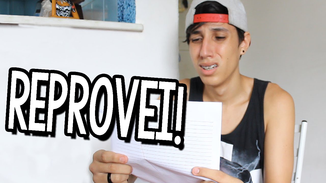 O DIA QUE REPROVEI NA ESCOLA