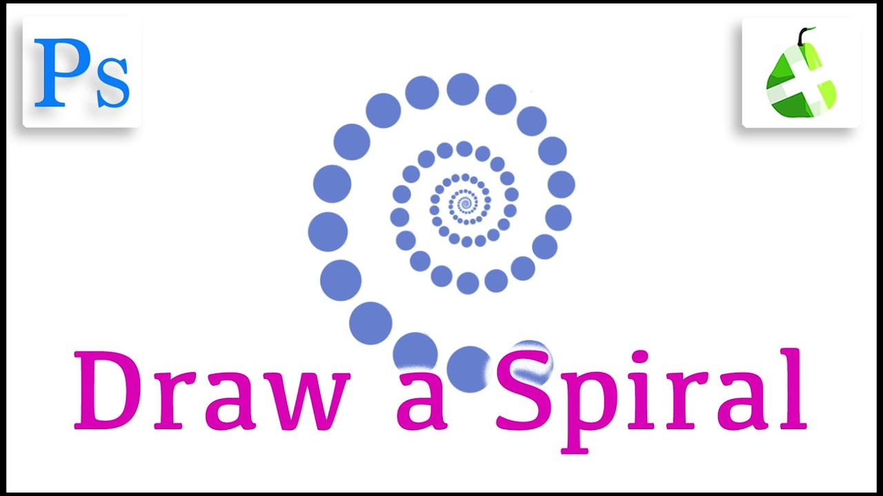 Shortcuts Draw a Spiral In Photoshop