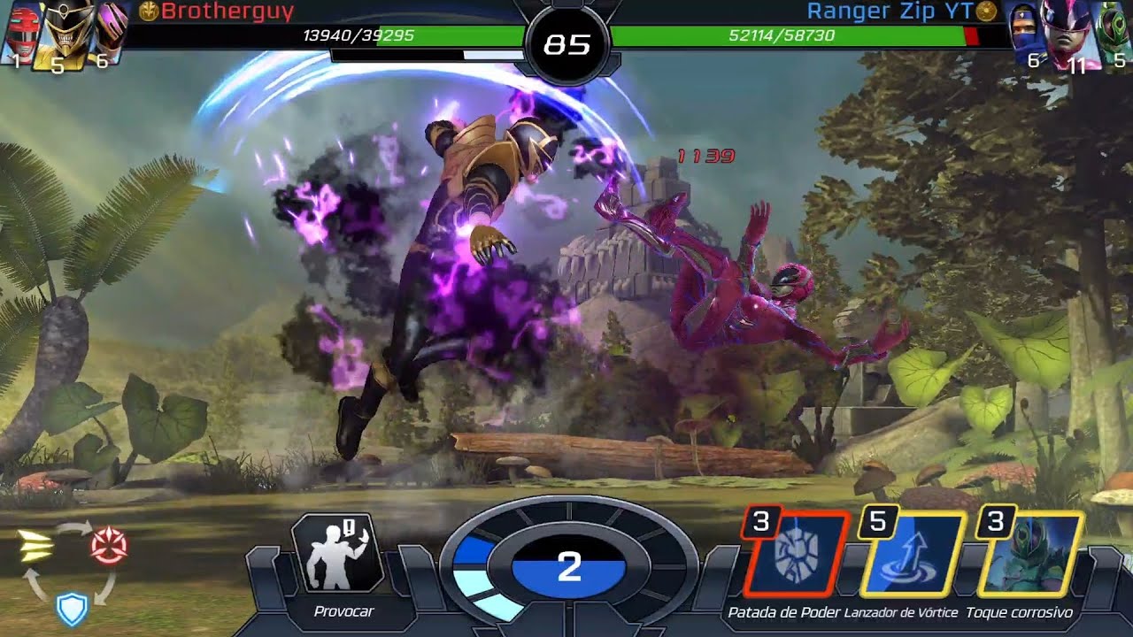 Power Rangers legacy Wars Rankeando
