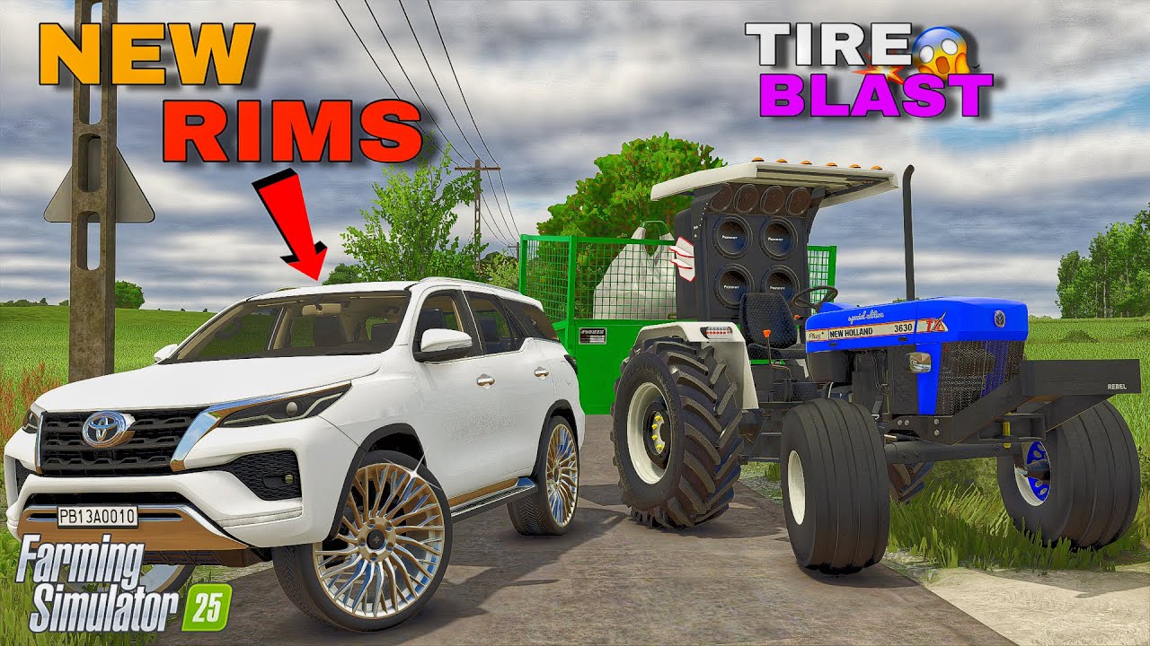 FORTUNER NU PAATE 26 INCHI ALLOY 🤯🦬 3630 DA HOGYA TIRE BLAST 💥🧐 JOSSAN_x1 #47